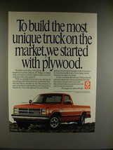 1990 Dodge Dakot 4x2 Truck Ad - Build Unique! - $14.99