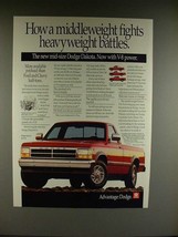 1991 Dodge Dakota 4x2 V-8 Truck Ad - Heavyweight - $14.99