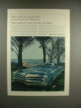 1966 Pontiac Star Chief Executive Car Ad: Snap Decision - $14.99