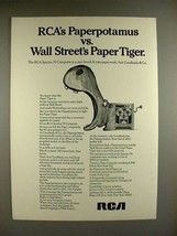 1969 RCA Spectra 70 Computer Ad - Paperpotamus - $14.99