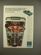 1966 GMC Pickup Truck Ad - You Get Converted! - $14.99