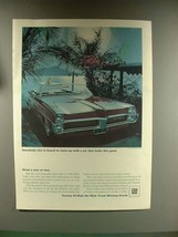 1967 Pontiac Catalina Convertible Car Ad - Looks Good - $14.99