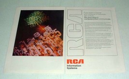 1968 RCA Spectra 70 Computer Ad - Work in Denver - $14.99