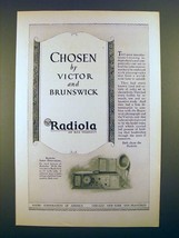 1925 RCA Radiola Super-Heterodyne Radio Ad! - $14.99
