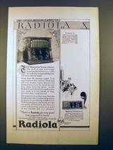 1925 RCA Radiola X, Radiola Regenoflex Radio Ad! - $14.99