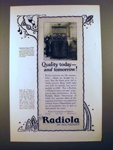 1925 RCA Radiola Super-VIII Super-Heterodyne Radio Ad - $14.99