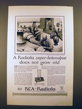 1926 RCA Radiola 25 Super-Heterodyne Radio Ad! - $14.99