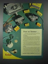 1953 Kodak Camera Ad - Signet, Retina Iia, Master View - $14.99