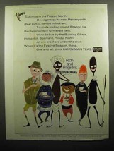 1959 Hornimans Tea Ad - Eskimos in the Frozen North - $14.99