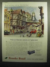 1959 Brooke Bond Tea Ad - Chester Arrows at Agincourt - $14.99