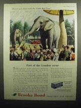 1959 Brooke Bond Tea Ad - Part of the London Scene - $14.99