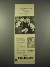 1955 Philips Philishave Electric Shaver Ad, Eric Barker - $14.99