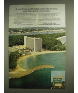 1974 Holiday Inn Motel Ad - Till You Try Our Oceans - $14.99