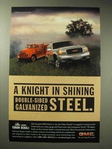 1998 GMC Yukon Denali Ad - Knight in Shining Steel - $14.99