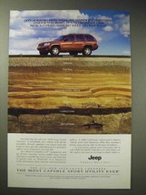 1999 Jeep Grand Cherokee Ad - Handle Everything Road - $14.99