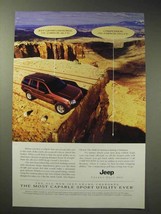 1999 Jeep Grand Cherokee Ad - 70-0MPH in 186 Ft - $14.99