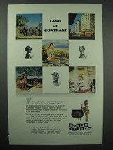 1955 South Africa Tourism Ad - Contrast - $14.99