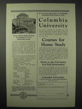 1925 Columbia University Ad - Courses for Home Study - $14.99