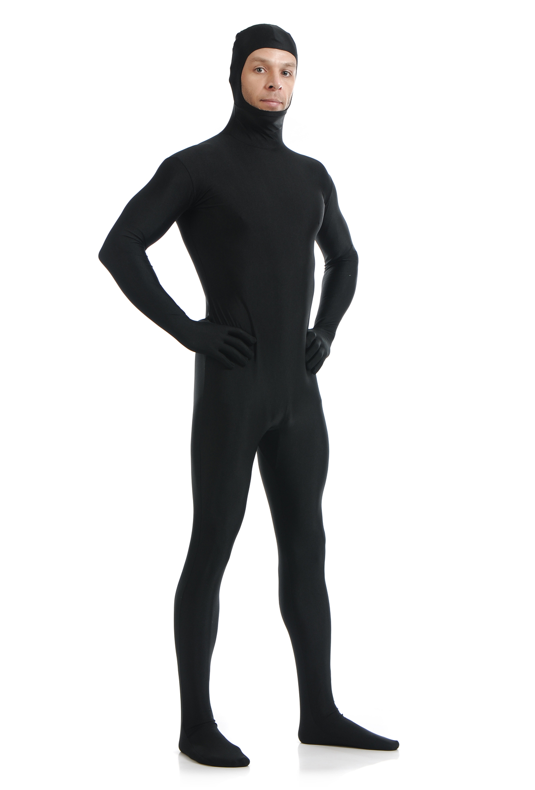 Zentai Suit Women and Men's Spandex Lycra Halloween Full Body Open Face ...