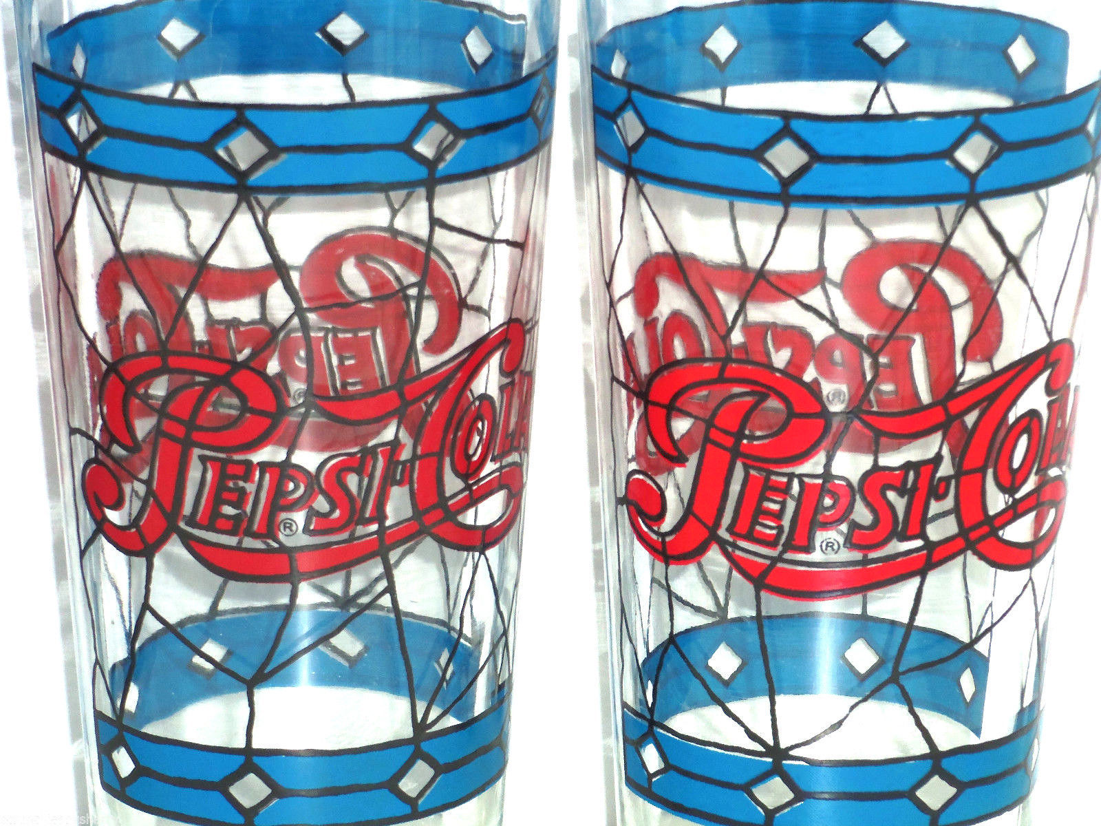 old pepsi cola glasses