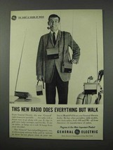1961 General Electric Model P-870 Portable Radio Ad - $14.99