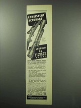 1950 Leupold 4x Pioneer Scope Ad - Accuracy - $14.99