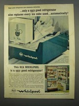 1963 RCA Whirlpool Model EKB-18MM Refrigerator Ad - $14.99