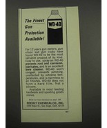 1967 Rocket Chemical WD-40 Spray Ad - Protection - $14.99