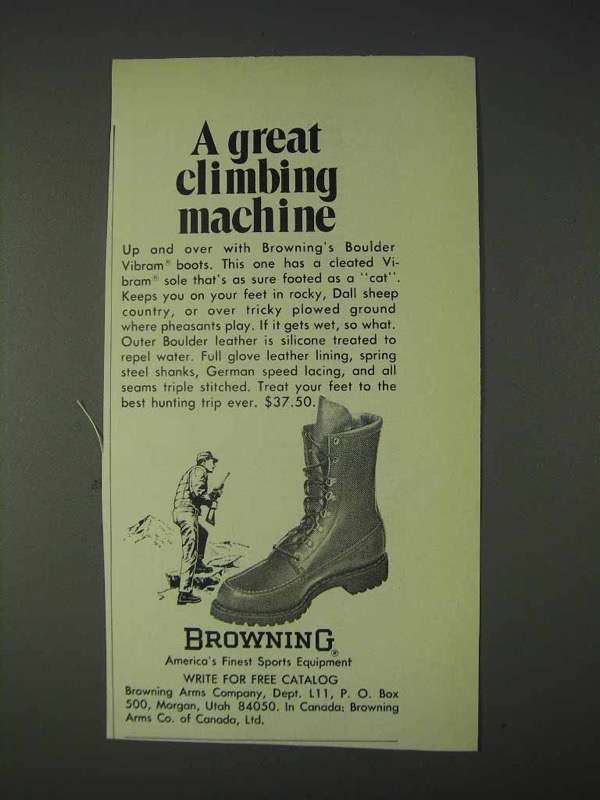 browning boots canada