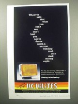 1987 KC HiLites Fog and Driving Lights Ad - $14.99