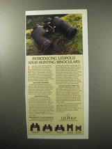 1987 Leupold 10x40 Hunting Binoculars Ad - $14.99