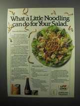 1987 La Choy Ad - Chow Mein Noodles, Soy Sauce - $14.99