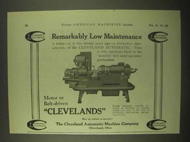 1922 Cleveland Automatic Machine Company Ad - $14.99