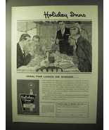 1964 Holiday Inn Ad - Ideal for Lunch or Dinner - $14.99