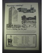 1966 Holiday Inn Ad - Planning a Meeting? - $14.99