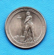 2013 P - Perry's Victory and Peace Memorial - Ohio - America The Beautiful  - $2.00