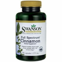 Swanson Full Spectrum Cinnamon Bark Capsules, 750 mg, 90 Count - $28.86