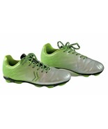 Dick&#39;s sporting Goods Boys Youth Size 5 Soccer Cleats Lace up shoes Gree... - $13.85