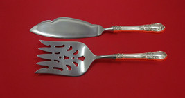 American Victorian by Lunt Sterling Silver Fish Serving Set 2 Piece Custom HH - $147.51