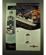 1998 Sun Tracker Party Barge 21 Pontoon Boat Ad - $14.99