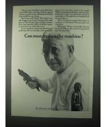 1967 Bering Cigars Ad - Can Man Replace the Machine? - $14.99