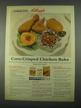 1967 Kellogg's Corn Flake Crumbs Ad - Chicken Bake - $14.99