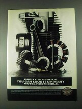 1996 Harley-Davidson Genuine Motor Parts Ad - Purity - $14.99