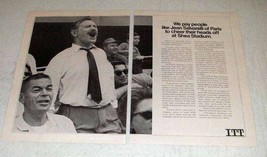 1968 ITT Program for International Manager Exchange Ad - $14.99
