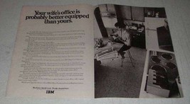 1969 IBM Mag Card Selectric Typewriter Ad - Office - $14.99