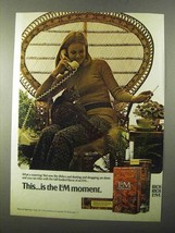 1971 L&amp;M Cigarettes Ad - This is the L&amp;M Moment - $14.99