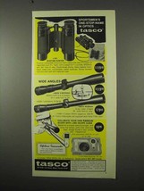 1975 Tasco Optics Ad - #161 Bantam Hunter Binoculars - $14.99