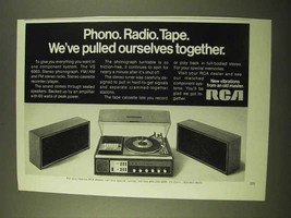 1970 RCA VS 6060 Stereo Ad - Phono. Radio. Tape. - $14.99