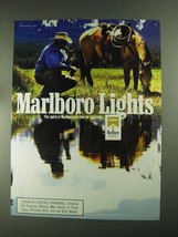 1994 Marlboro Lights Cigarettes Ad - Marlboro Man - £11.09 GBP