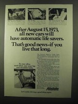 1971 Allstate Insurance Ad - Automatic Life Savers - $14.99